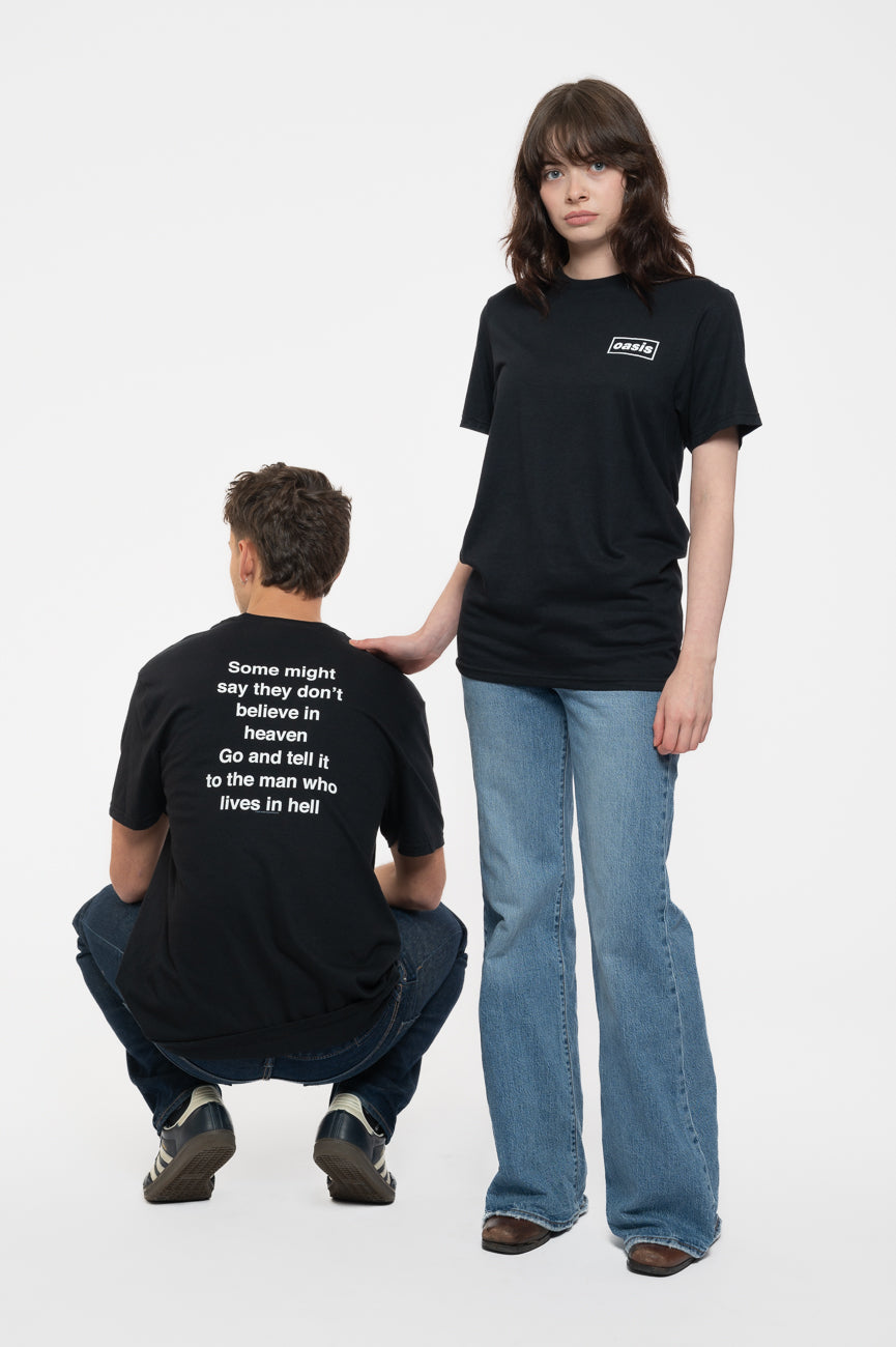 Oasis Some Might Say Lyrics T Shirt product image 5