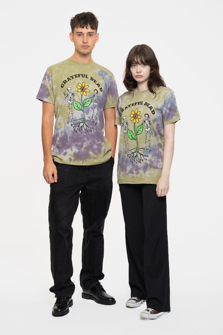 Grateful Dead Keep It Green Dye Wash T Shirt product image 2
