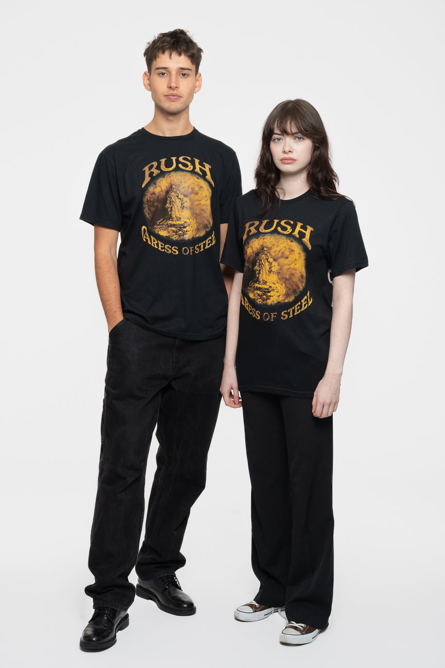 Rush Caress Of Steel Track List T Shirt product image 2
