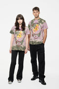 Grateful Dead Leaves And Bouquet Dye Wash T Shirt product image 1