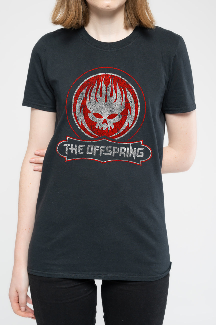 The Offspring Distressed Skull T Shirt product image 3