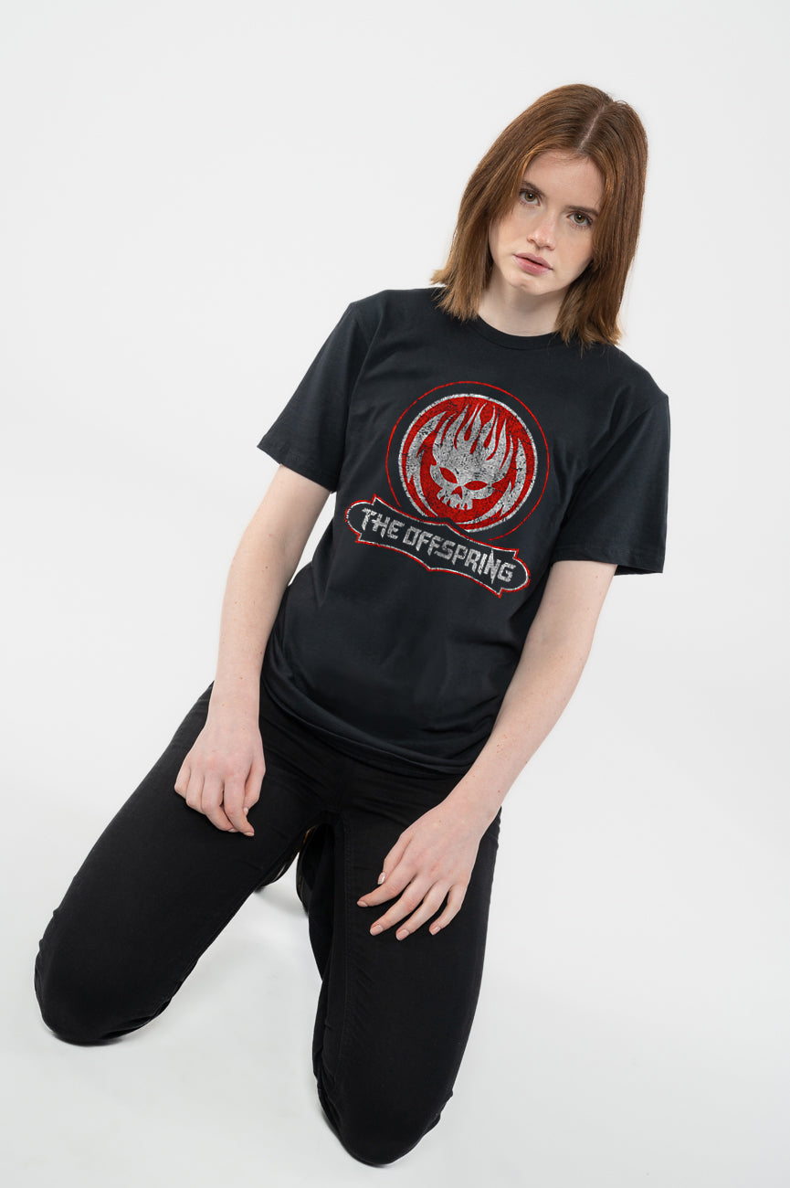 The Offspring Distressed Skull T Shirt product image 5