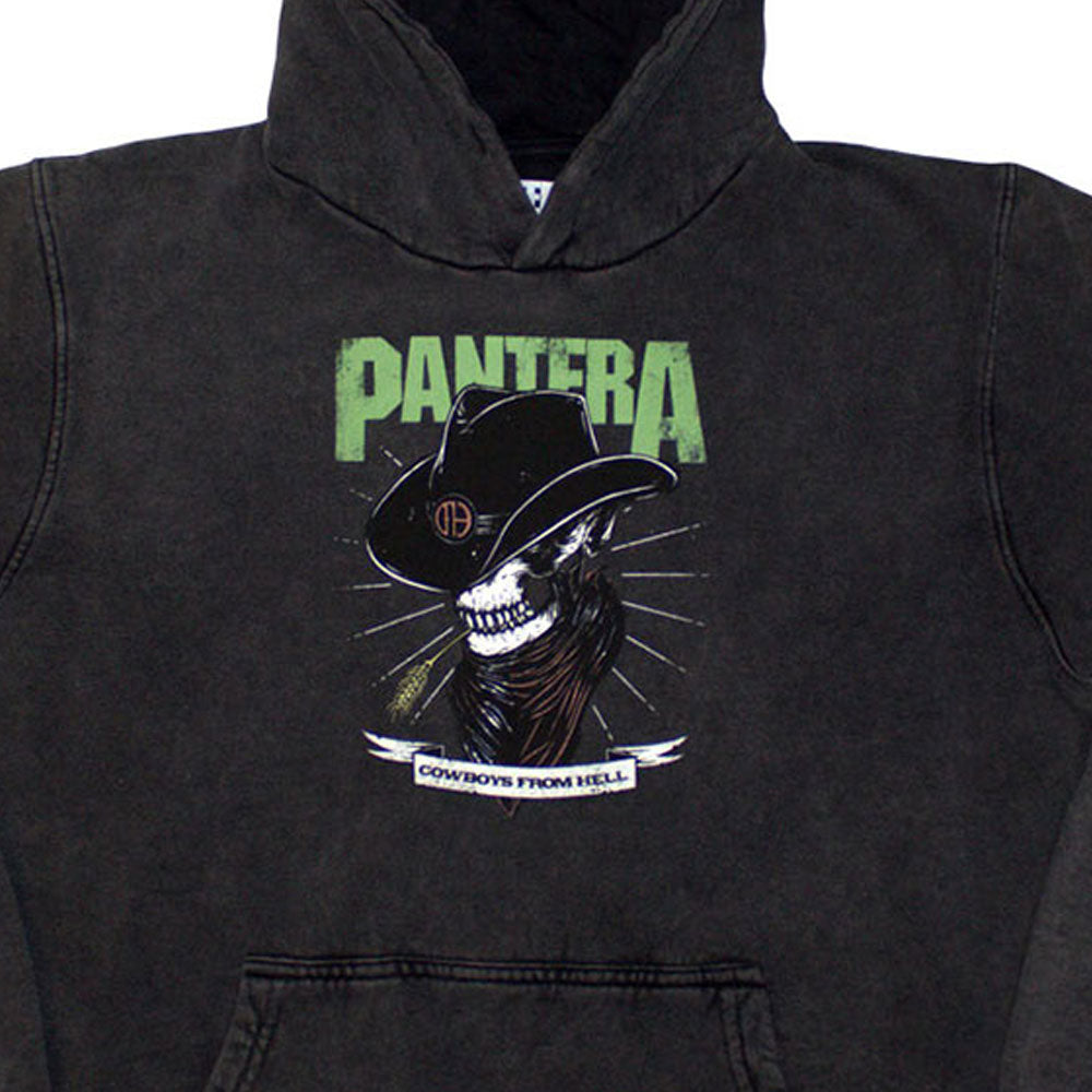 Pantera Skeleton Cowboy Pullover Stone Wash Hoodie product image 2