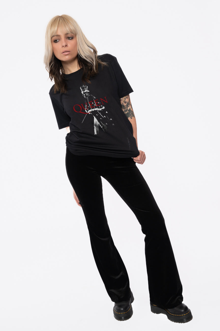 Queen Freddie Crown Pose T Shirt product image 2