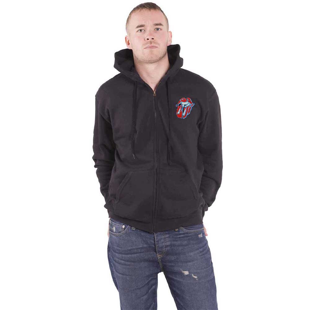 The Rolling Stones Hackney Diamonds Stars Zipped Hoodie product image 1