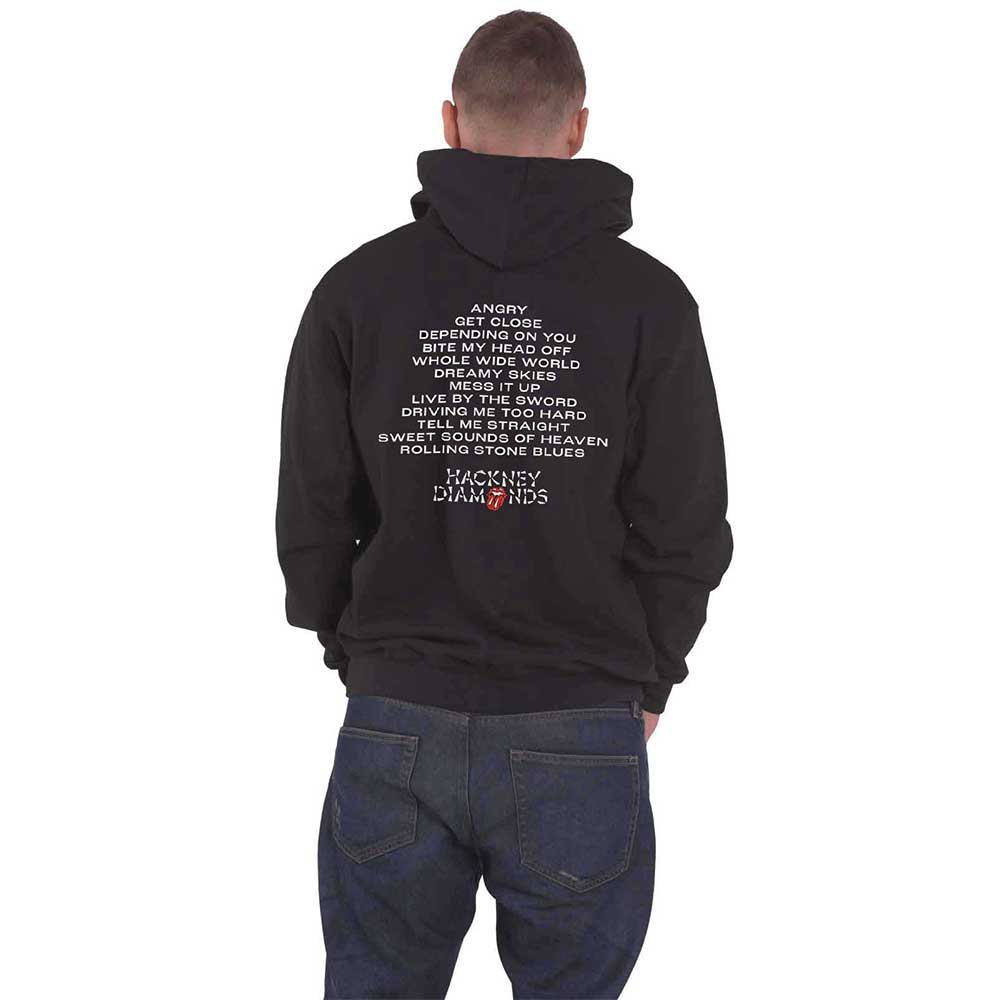 The Rolling Stones Hackney Diamonds Tracklist Zipped Hoodie product image 2