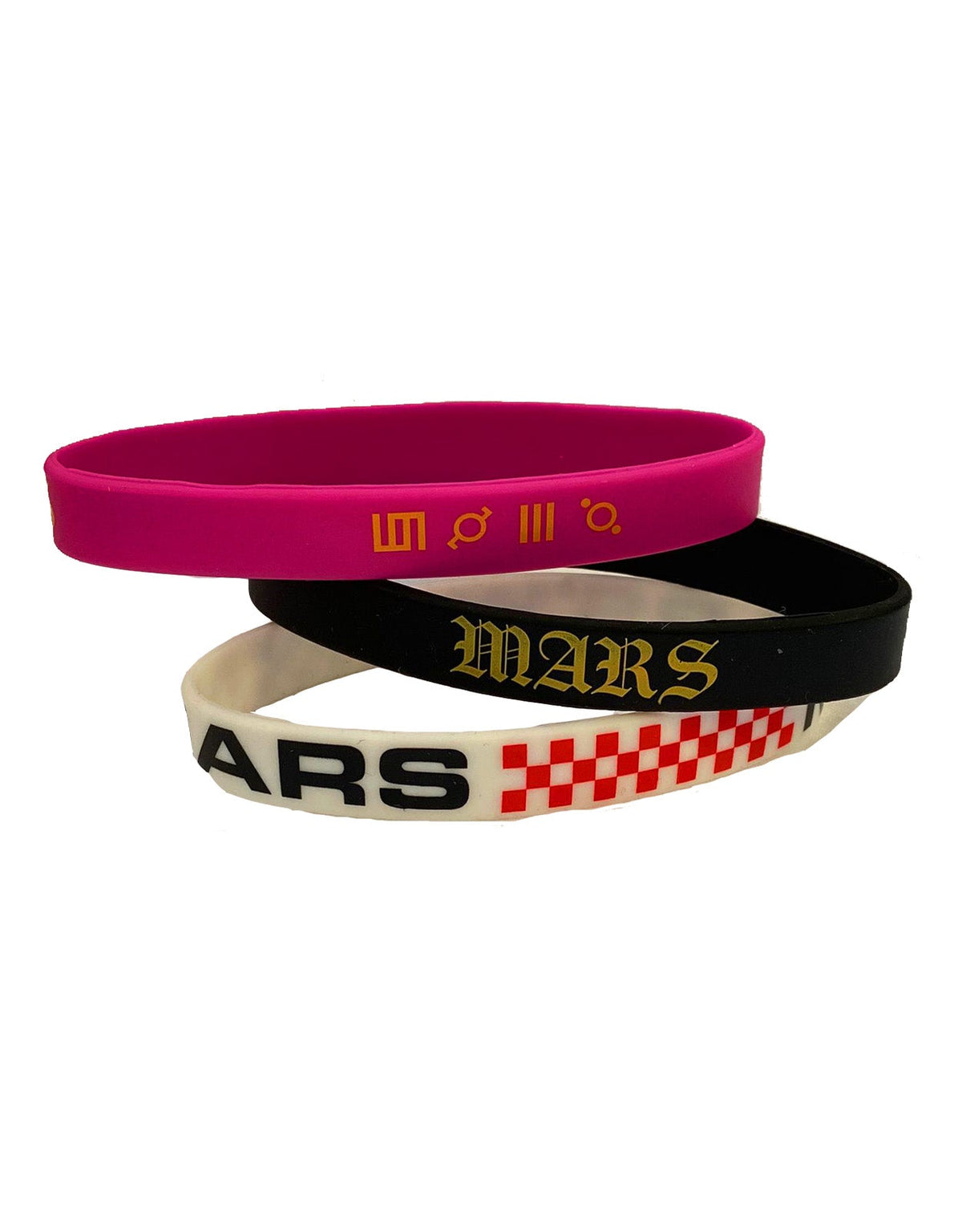 30 Seconds To Mars Wristband Band Logo new Official Rubber 3 Pack