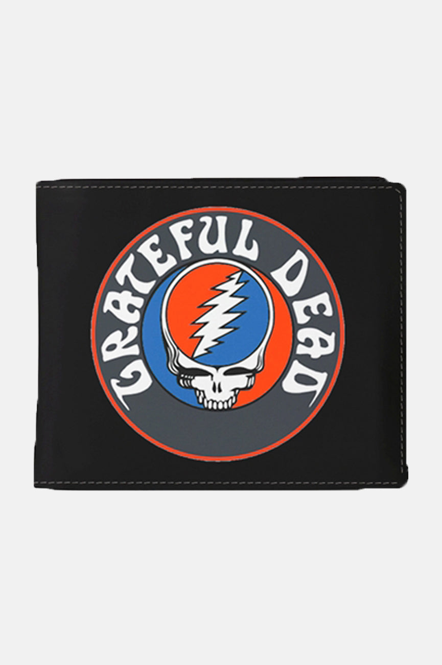 Greateful Dead Band Logo Bifold Wallet